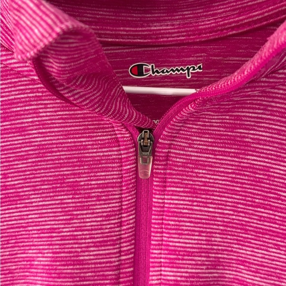 Champion Pink Quarter Zip. XL. Long sleeve. - Picture 2 of 7
